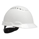 Picture of 78371-65555 3M Hard Hat H-701V-UV,W/UVicator,Vented,White,4 Ratchet Suspension