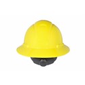 Picture of 78371-65776 3M Full Brim Hard Hat H-802R,Yellow 4 Ratchet Suspension