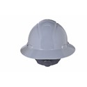Picture of 78371-65793 3M Full Brim Hard Hat H-808V,Gray 4 Ratchet Suspension,Vented