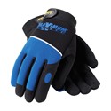 Picture of 120-MX2830/L PIP Maximum Safety Professional Mechanics Glove,Black & Blue Glove With Logo,L