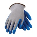 Picture of 39-1310/L PIP G-Tek Cl Golves,Economy Grade,"Crinkle Grip",Blue,Shell: Gray Cotton/Polyester