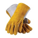 Picture of 73-7150 PIP Welders' Gloves,Side Split With Cotton Foam Lining,Brown,Packaging Qty: 6 Doz Per Case