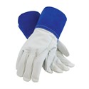 Picture of 75-4854/L PIP Mig Tig Welders' Gloves,Top Grain Goatskin,Wing Thumb,4" Leather Cuff,L