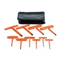 Picture of 9600-10101 PIP 10 Piece T Handle Hexagon Wrench Set,(1/8 - 1/2)