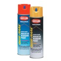 Picture of S03610 Krylon Industrial Quik-Mark WB Inverted Marking Paint Fluorescent Safety Red,20 oz