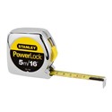 Picture of 33-158 Stanley Power Lock Tape Measure,Tape rule,Forward,3/4" blade width,L 16'