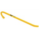 Picture of 55-124 Stanley Pry Bar,Slotted claw wrecking bar,Made for heavy demolition work,L 24"