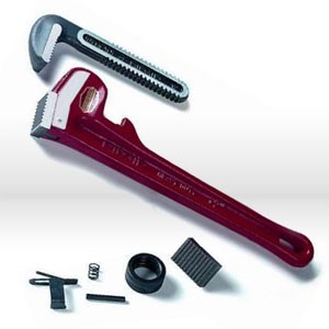 Picture of 31675 Ridgid Tool Pipe Wrench Heel Jaw,Heel Jaw With Pin Wrench Replacement Part,Size 18"