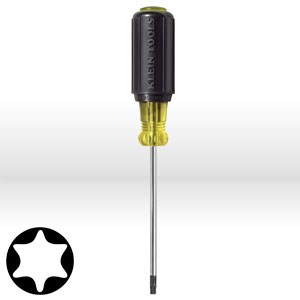 Picture of 19543 Klein Tools Torx Screwdriver,TORX,T20 TIP Size,8-5/16 INCH O/L,4 SHANK,COLOR CODE GREEN
