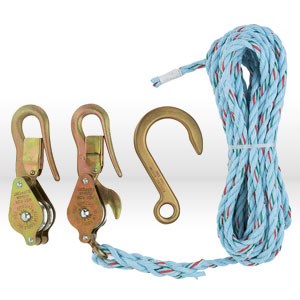 Picture of 180230SR Block and Tackle,3/8 INCH ROPE Dia,750 LB LOAD RATING,STEEL MATERIAL,GALVANIZED