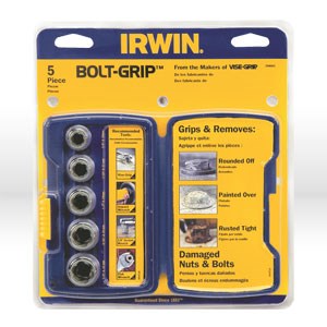Picture of 394001 Irwin Screw and Bolt Extractor Set,5 pc,BOLT-GRIP SET