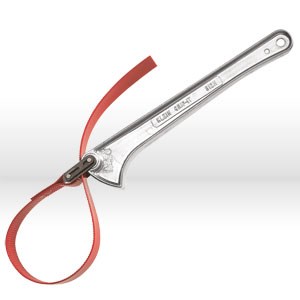 Picture of S6H Klein Tools Grip-It Strap Wrench,Size 6"O.D.,Capacity: 1-1/2"to 5"