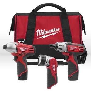 Picture of 2490-23 Milwaukee Power Tool Kit,12V