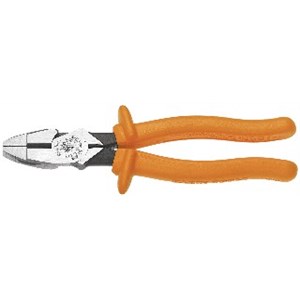 Picture of D2139NEINS Klein Side Cutting Pliers,9"Hi-leverage insulated side cut Pliers