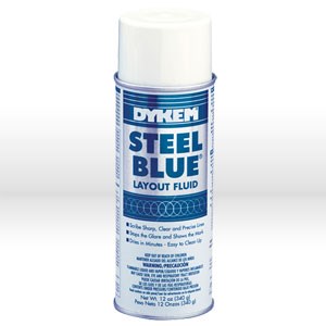 Picture of 80000 ITW Dykem STEEL BLUE Layout Fluid,16 oz Aerosol