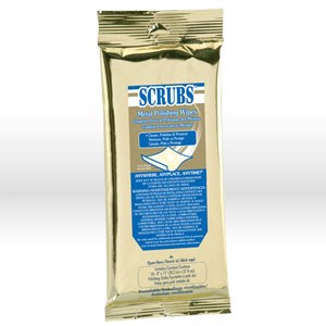 Picture of 90218 ITW Dymon SCRUBS Metal Polishising Wipes,18 Towels