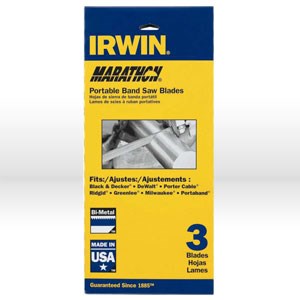 Picture of 3074002P3 Irwin Portable Bandsaw Blade,44-7/8x.020x18T,18 TPI