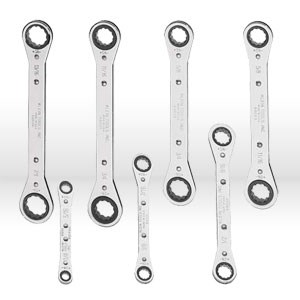 Picture of 68222 Klein Tools Ratchet Wrench Set,Ratcheting Box Wrench Set