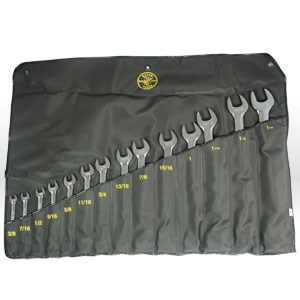 Picture of 68406 Klein Tools Combination Wrench Set,Size 14 pc,Steel,Chrome Plated