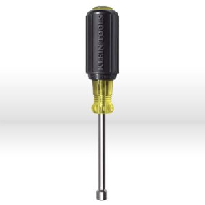 Picture of 630516 Klein Tools Nut Driver,Hex Size: 5/16",Hollow shaft,3"Shank,6-3/4",Yellow