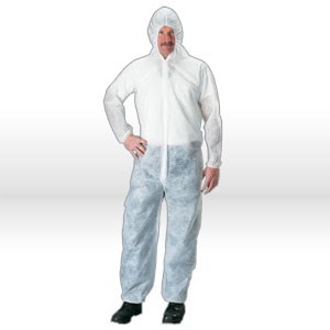 Picture of C2428-XL Lakeland Coverall,Polypropylene 1.25 ounce,Coverall W/zipper,X-L