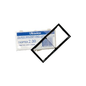 Picture of UVMAG075GM Dynaflux Glass Magnifying Lens,2"x4-1/4",.75