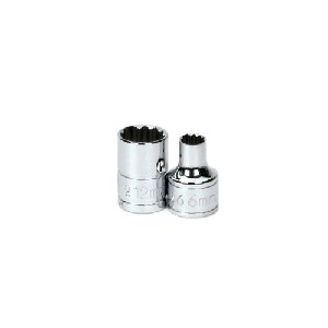 Picture of 31512 Williams Deep Socket,3/8" Drive,Standard,6 Point,12mm,L 1"