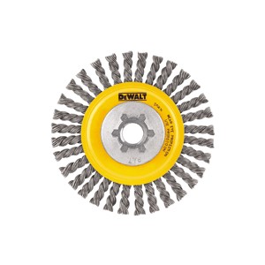 Picture of DW4925B DeWalt Wire Wheel,4"x5/8"-11 HP .020 Carbon Stringer Wire Wheel