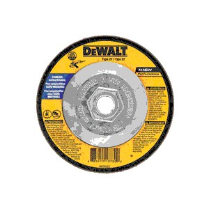 Picture of DW8415 DeWalt Bonded Abrasive,4-1/2'x1/4"x5/8"-11 Stainless Steel Grinding Wheel