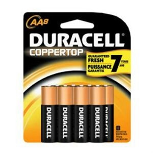Picture of MN15B8PTPZ99 Duracell Coppertop Saver Batteries,AA,8 Pack