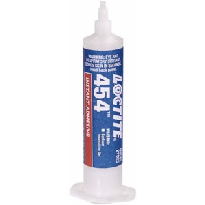 Picture of 21925 Loctite 454 Prism instant Adhesive,Surface in sensitive Gel,10 gm Net Wt,Syringe