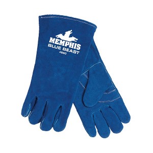 Picture of 4600LH MCR "Blue Beast" Welders Gloves,Left Hand Only
