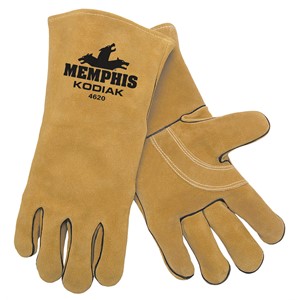 Picture of 4620 MCR "Kodiak" Deluxe Brown Welders Gloves,