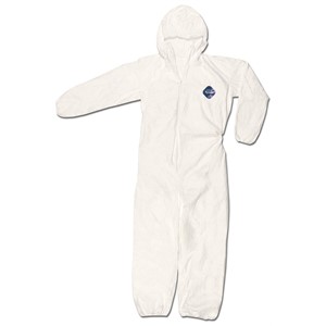 Picture of TY127SX2 MCR Tyvek Coverall,zipper front,elastic sleeves/ankles,att hood