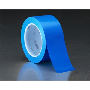 Picture of 21200-03122 3M Vinyl Tape 471 Blue,3"x 36yd 5.2 mil