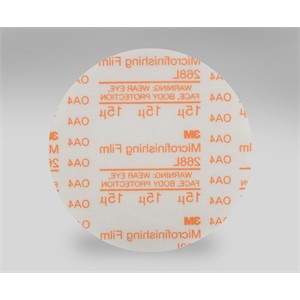 Picture of 51111-54536 3M Hookit Microfinishing Film Type D Disc 268L,3"x NH 15 Micron