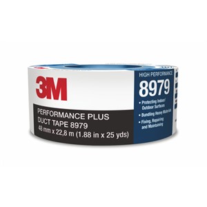 Picture of 51115-25912 3M Performance Plus Duct Tape 8979 Black,72mm x 54.8 m 12.1 mil
