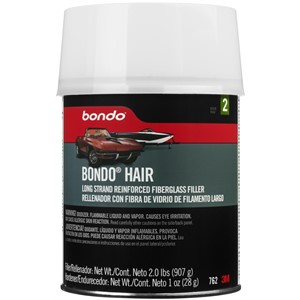 Picture of 76308-00762 3M Bondo Bondo-Hair Long Strand Fiberglass Reinforced Filler,762,1 Quart