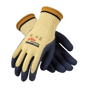 Picture of 09-K1444/L PIP Powergrab Kev,Kevlar With Blue Latex Microfinish Grip,Cut Level 4,L