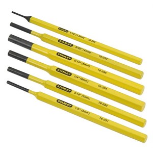 Picture of 16-226 Stanley Chisel Set,Pin punch set, 3 pc set