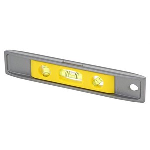 Picture of 42-465 Stanley Level,Magnetic Torpedo level,Vial material is acrylic,L 9",Aluminum
