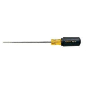 Picture of 66-097 Stanley Slotted Screwdriver,RUBBER GRIP 6