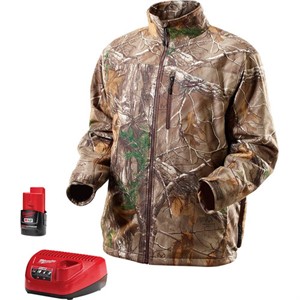 Picture of 2343-XL Milwaukee M12 Cordless Realtree XTRA Heated Jacket Kit,M,Camo