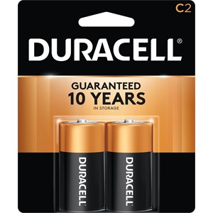 Picture of MN1400B2Z Duracell Coppertop Regular Batteries,C,2 Pack