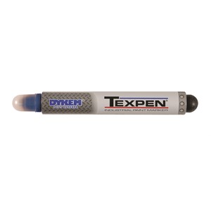 Picture of 16013 ITW Dykem TEXPEN Industrial Steel Tip Paint Marker,Blue,Med Tip