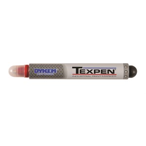 Picture of 16023 ITW Dykem TEXPEN Industrial Steel Tip Paint Marker,Red,Med Tip