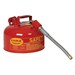 Picture of U2-26-SX5-RED Eagle TYPE II Safety CANS-GALVANIZED STEEL,Red-w/5/8" O.D. Flex Spout,2 Gal